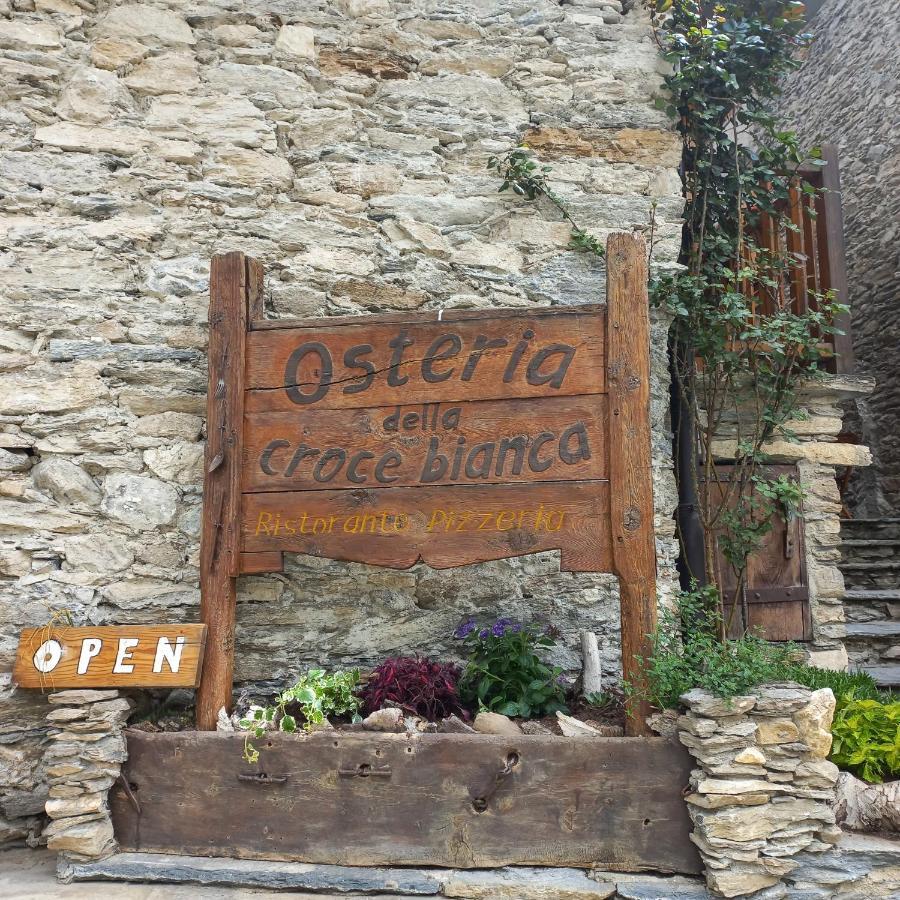Albergo Diffuso La Marmu Osteria Della Croce Bianca Marmora Exteriör bild